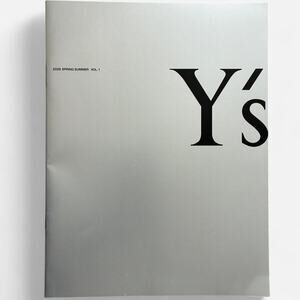 Y’s by Yohji Yamamoto S/S 2026 collection look book catalog